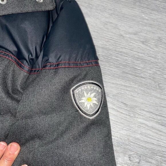 ALP N ROCK Chamonix Down Bomber Ski Jacket Women’s XS/1 Hoodie Full Zip Outdoors - Picture 7 of 16